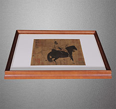 苏尼特右书画装裱配框服务案例